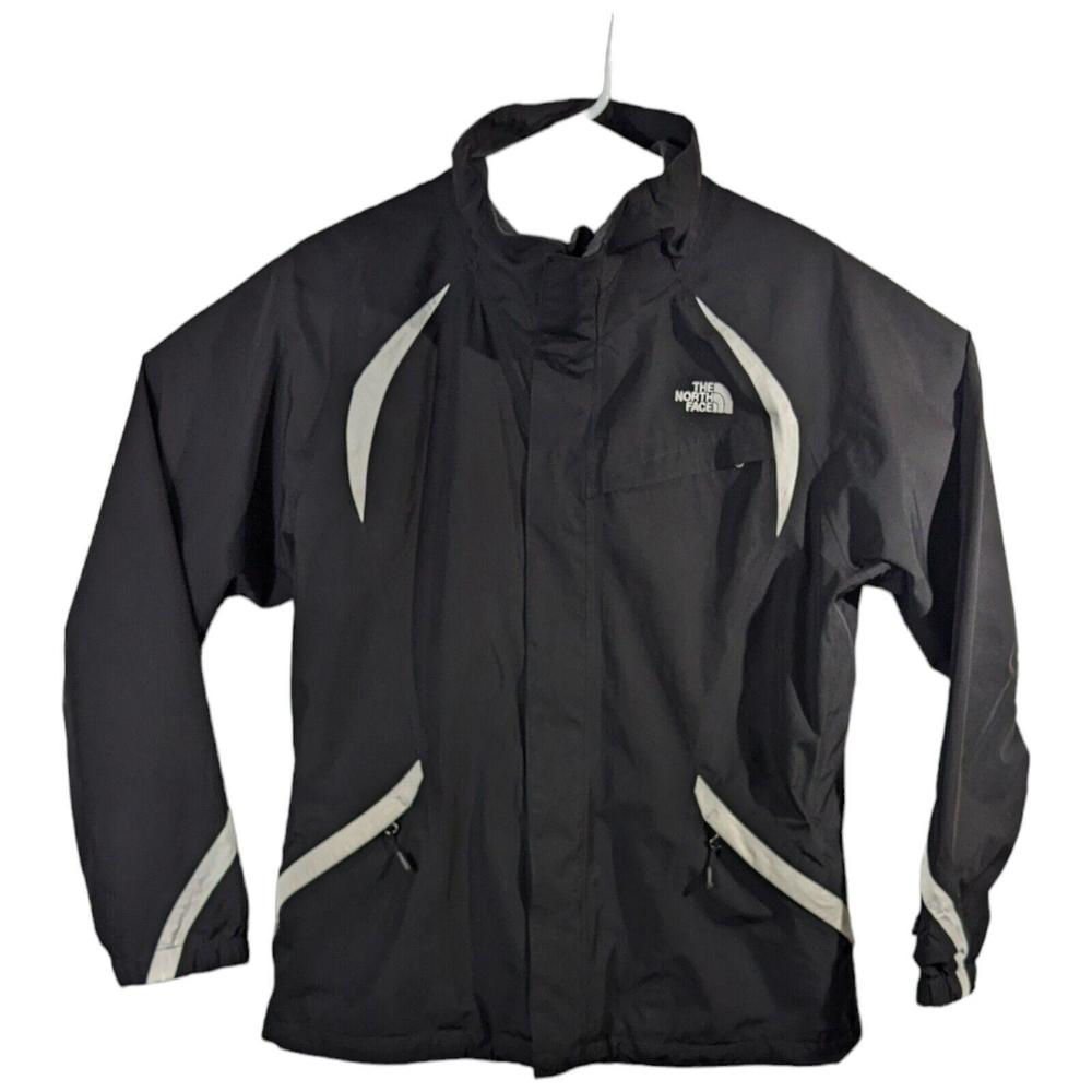North Face Womens Ski Jacket XL Black Snowboarding Waterproof Hyvent (No Hood)